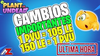 Ultima Hora! Cambios Importantes En Plants Vs Undead! | Ajustan La Economia | Español | Aromaz