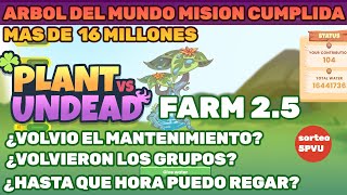 Plant Vs Undead | El Arbol Del Mundo Exploto | Ultimas Noticias | Volvieron Los Grupos