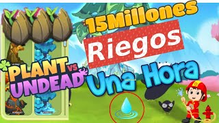 Plant Vs Undead 🌻 | 10Mm De Riegos En 1 Hora 💧💦 | Actualizacion | Farm 2.5 | Recompensas | 💥